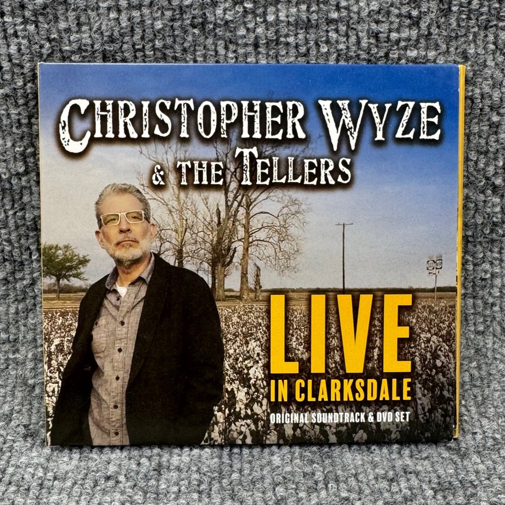 Christopher‎ Wyze & The Tellers: Live in Clarksdale (CD DVD Set 2025) Blues